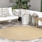 Nuloom Camryn Herringbone Indoor/Outdoor Area Rug 6ft 7in GBCB22A-R67067 - alternate 1